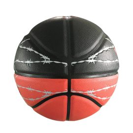 Custom basketball ball size 5 woman training cheap rubber indoor