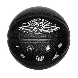 Black basketball ball rubber custom size
