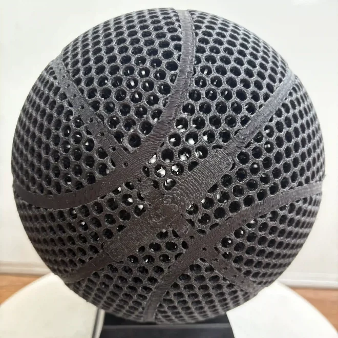 Custom 3D Basketball Personalize and 3D Print Airless Basketball (2)