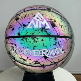 Bulk PU Basketball with Unique Design, OEM ODM Available
