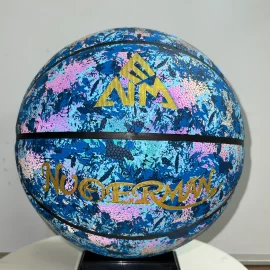 Size 7 PU Basketball in Bulk, Color-Changing Custom Basketball for Brand
