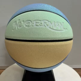 Custom Made Basketball with logo, Wholesale Colorful PU Basketball Size 7