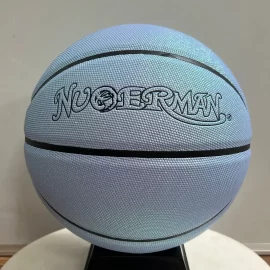 Custom Size 7 Basketball in Blue, Indoor and Outdoor Basketball Wholesale